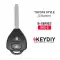 KEYDIY Universal Remote Key Toyota Style 2 Buttons B05-2 - CR-KDY-B05-2  p-2 thumb
