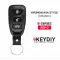 KEYDIY Car Remote Key With Strap Hyundai Kia Style 3 Buttons B09-3 - CR-KDY-B09-3  p-2 thumb
