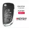 KEYDIY Universal Flip Remote Key PSA Type 3 Buttons B11 - CR-KDY-B11  p-2 thumb