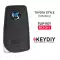 KEYDIY Flip Remote Toyota Style 3 Buttons With Panic B13-2+1 - CR-KDY-B13-2+1  p-4 thumb