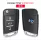 KEYDIY KD Universal Car Flip Remote Key VW MQB Style 3 Buttons B15 - CR-KDY-B15  p-2 thumb