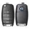 KEYDIY KD Universal Flip Remote Kia Style B19-4 4 Buttons With Panic for KD900 Plus KD-X2 KD mini remote maker  thumb