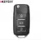 KEYDIY Universal Wireless Flip Remote Key VW Type 3 Buttons NB08-3-0 thumb