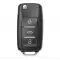 KEYDIY Universal Wireless Flip Remote Key VW Type 3 Buttons NB08-3-0 thumb