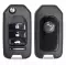 KEYDIY KD Universal Flip Wireless NB Series Remote Key Honda Type NB10-3+1 4 Button for KD-X2 and Mini KD remote maker thumb