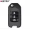 KEYDIY Universal Wireless Flip Remote Key Honda Type 3 Buttons NB10-3-0 thumb