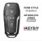 KEYDIY Universal Wireless Flip Remote Key Ford Type 4 Buttons NB12-4 - CR-KDY-NB12-4  p-2 thumb