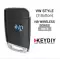 KEYDIY Universal Wireless Flip Remote Key VW Type 3 Buttons NB15 - CR-KDY-NB15  p-3 thumb