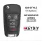 KEYDIY Universal Wireless Flip Remote Key GM Style 4 Buttons NB18 - CR-KDY-NB18  p-3 thumb