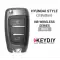 KEYDIY Universal Wireless Flip Remote Key Hyundai Type 3 Buttons NB25 - CR-KDY-NB25  p-3 thumb