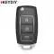 KEYDIY Universal Flip Wireless Remote Key Hyundai Style 3 Buttons NB28-0 thumb