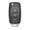 KEYDIY Universal Flip Wireless Remote Key Hyundai Style 3 Buttons NB28-0 thumb