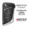 KEYDIY Universal Wireless Flip Remote Key  Knife Style 3 Buttons NB30 - CR-KDY-NB30  p-2 thumb