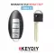 KEYDIY Universal Smart Proximity Remote Key Nissan Style 4 Button ZB03-4 - CR-KDY-ZB03-4  p-2 thumb