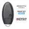 KEYDIY Universal Smart Proximity Remote Key Nissan Style 4 Button ZB03-4 - CR-KDY-ZB03-4  p-4 thumb