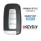 KEYDIY Universal Smart Proximity Remote Key Hyundai Style 4 Button ZB04-4 - CR-KDY-ZB04-4  p-4 thumb