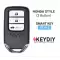 KEYDIY Universal Smart Proximity Remote Key Honda Style 3 Buttons ZB10-3 - CR-KDY-ZB10-3  p-2 thumb
