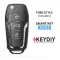 KEYDIY Universal Smart Proximity Remote Key Ford Style 4 Button ZB12-4 - CR-KDY-ZB12-4  p-2 thumb