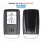KEYDIY KD Smart Remote Key Hyundai Style ZB14-4 4 Buttons With Remote Start Button for KD900 Plus KD-X2 KD mini remote maker  thumb
