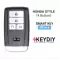 KEYDIY KD Universal Smart Proximity Remote Key Honda Style 4 Buttons ZB14-4 - CR-KDY-ZB14-4  p-3 thumb