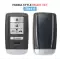 KEYDIY KD Smart Remote Key Honda Style ZB12-5 5B With Remote Start Button for KD900 Plus KD-X2 KD mini remote maker  thumb