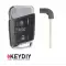 KEYDIY Universal Smart Proximity Remote Key VW Style 3 Button ZB17 - CR-KDY-ZB17  p-2 thumb