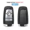 KEYDIY Universal Smart Proximity Remote Key Ford Style 4 Button ZB21-4 - CR-KDY-ZB21-4  p-2 thumb