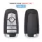 KEYDIY KD Smart Remote Key Ford Style ZB21-5 5 Buttons With Remote Start Button for KD900 Plus KD-X2 KD mini remote maker  thumb