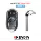 KEYDIY KD Smart Remote Key Buick Style ZB22-5 5 Buttons With Remote Start for KD900 Plus KD-X2 KD mini remote maker  thumb