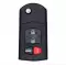 Flip Remote Key for Mazda GP7A-67-5RYB KPU41788 with 4 Button-0 thumb