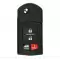 Mazda 3, 6, MX-5 Miata Flip Remote Key BGBX1T478SKE125-01 BBM4-67-5RY thumb