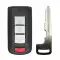 Smart Remote Key for Mitsubishi Lancer Outlander 8637A228, 8637B885 OUC644M-KEY-N-0 thumb