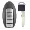 2014-2017 Smart Remote Key for Nissan Infiniti 285E3-1LA5A CWTWB1G744-0 thumb
