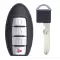 Smart Proximity Remote Key for Nissan Kicks Rogue KR5TXN3 285E3-5RA6A-0 thumb