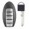Smart Proximity Key For 2019-2022 Nissan Altima Versa Sentra 5 Button 285E3-6CA6A  KR5TXN4-0 thumb