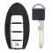 Smart Remote Key for Nissan Altima, Maxima, Murano 285E3-JA05A KR55WK48903-0 thumb