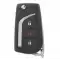 Flip Remote Key For Toyota Corolla Scion iM 89070-12C20 HYQ12BFB H Chip-0 thumb