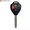 2008-2010 Remote Head Key for Toyota Strattec 5938203-0 thumb