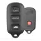 Keyless Entry Remote For Toyota GQ43VT14T 89742-AA030 4 Button-0 thumb
