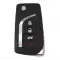 Flip Remote Key For 2015-2017 Toyota 89742-AE011 GQ43VT20T H Chip-0 thumb