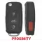 Flip Remote Key For Volkswagen 5K0837202AK NBG010206T HU66 Proximity-0 thumb