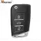 Xhorse Super Remote Flip Key MQB Style 3 Buttons  XEMQB1EN-0 thumb