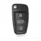 Xhorse Wire Flip Remote A6L Style Silicagel 3 Buttons  XKA600EN-0 thumb