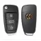 Xhorse Universal Flip Remote Key A6L Style Silicagel 3 Buttons with Trunk Button for VVDI Key Tool XKA600EN thumb