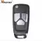 Xhorse Wire Flip Remote Key Audi Style 3 Buttons XKAU01EN-0 thumb