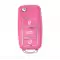 Xhorse Wire Flip Remote Key B5 Style 3 Buttons Pink Color XKB502EN-0 thumb