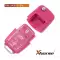 Xhorse Wire Universal Flip Remote Key B5 Style 3 Buttons Pink Color With Trunk Button Pink Color for VVDI Key Tool thumb