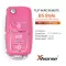 Xhorse Wire Flip Remote Key B5 Style 3 Buttons Pink Color XKB502EN - CR-XHS-XKB502EN  p-4 thumb