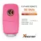 Xhorse Wire Flip Remote Key B5 Style 3 Buttons Pink Color XKB502EN - CR-XHS-XKB502EN  p-4 thumb
