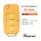 Xhorse Wire Flip Remote Key b5 Style Extreme Yellow 3 Buttons XKB505EN - CR-XHS-XKB505EN  p-4 thumb